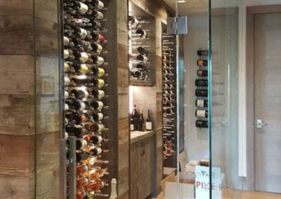 Residential Wine Cellar | Bridger Built, LLC